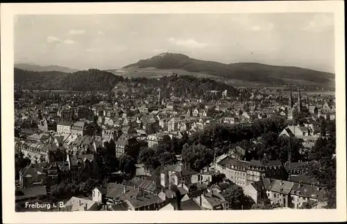Ak Freiburg im Breisgau, Blick vom Schlossberg auf Wiehre, Lorettoberg und Schönberg