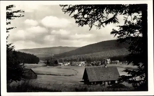 Ak Herrenwies Forbach im Schwarzwald Baden, Panorama