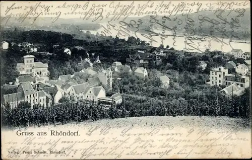 Ak Rhöndorf Bad Honnef am Rhein, Panorama