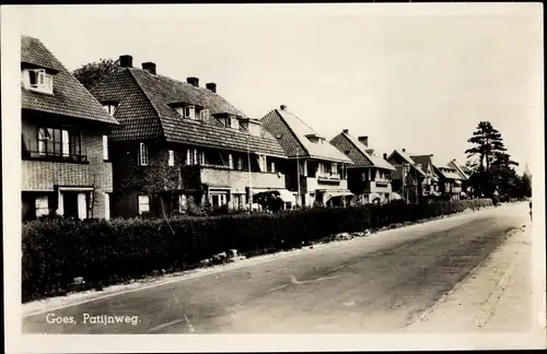 Ak Goes Zeeland Niederlande, Patijnweg