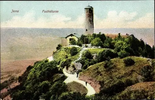 Ak Jena in Thüringen, Fuchsturm