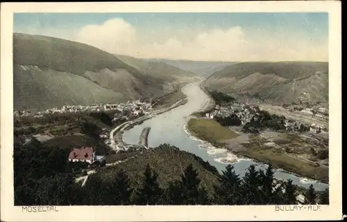 Ak Bullay an der Mosel, Alf, Moseltal