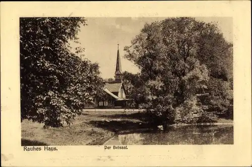 Ak Hamburg Horn, Rauhes Haus, Der Betsaal