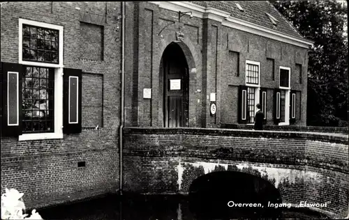 Ak Overveen Bloemendaal Nordholland Niederlande, Ingang Elswout