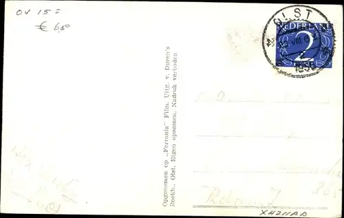 Ak Olst Wijhe Overijssel, Gemeentehuis