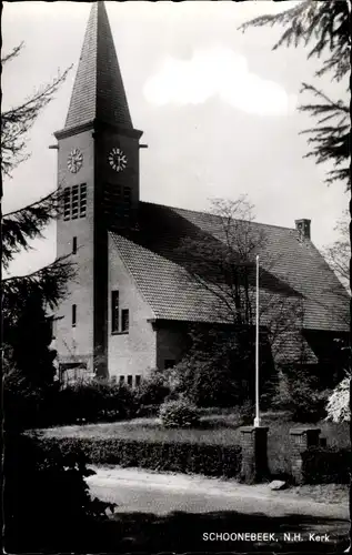 Ak Schoonebeek Drenthe Niederlande, Ned. Herv. Kerk