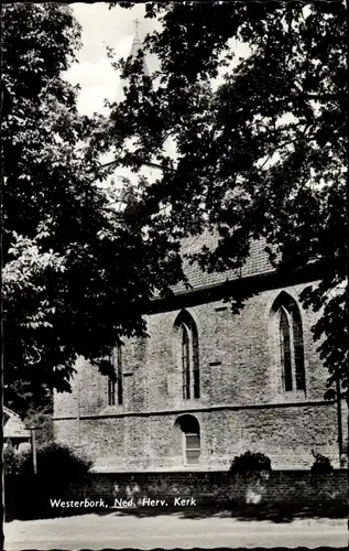 Ak Westerbork Drenthe Niederlande, Ned. Herv. Kerk