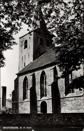 Ak Westerbork Drenthe Niederlande, Ned. Herv. Kerk