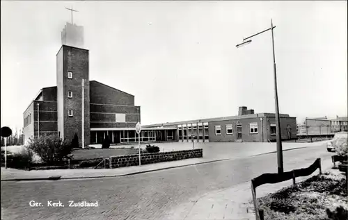 Ak Zuidland Südholland, Ger. Kerk