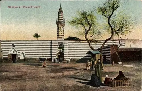 Ak Cairo Kairo Ägypten, Mosque of the old Cairo