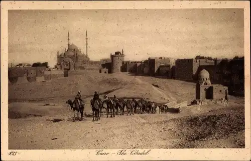 Ak Cairo Kairo Ägypten, The Citadel
