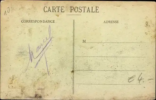 Ak Verdun Meuse, Grande Guerre 1914 1917, Place de la Cathedrale, Ruine