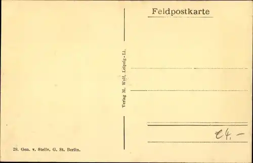 Ak Saint Masmes Marne, Straßenpartie, deutsche Soldaten, Anwohner, Wohnhäuser