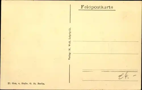 Ak Saint Masmes Marne, Ortspartie, Gebäude