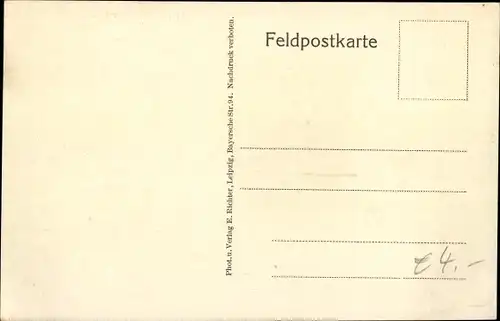 Ak Hattonville Meurthe et Moselle, Straßenpartie, Soldaten, Pferde, Ruinen