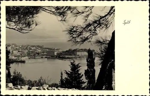 Foto Ak Split Kroatien, Panorama