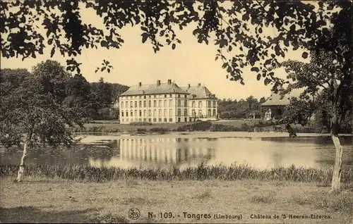 Ak Tongres Tongeren Flandern Limburg, Chateau de 'S Heeren Elderen