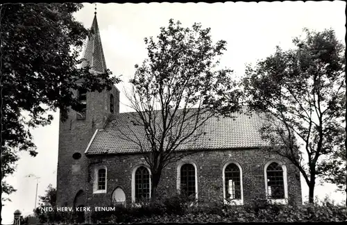 Ak Eenum Groningen Niederlande, Ned. Herv. Kerk