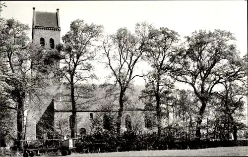 Ak Midwolde Groningen Niederlande, Ned. Herv. Kerk
