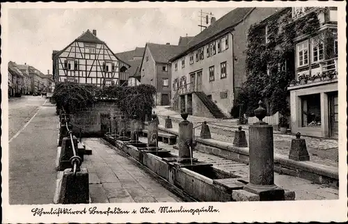 Ak Beerfelden Oberzent im Odenwald, Mümlingquelle