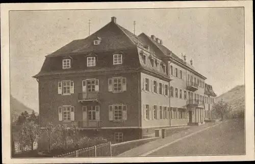 Ak Mosbach am Odenwald Baden, Kreishaushaltungsschule