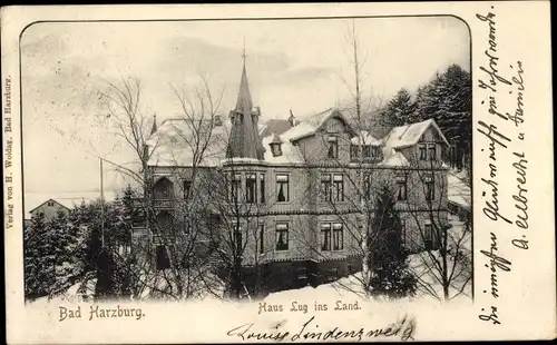 Ak Bad Harzburg am Harz, Haus Lug ins Land