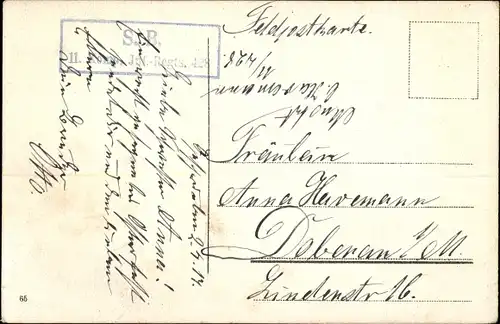 Künstler Ak Types Russes, Troika, Pferdeschlitten, Volkstrachten, Dorfansicht