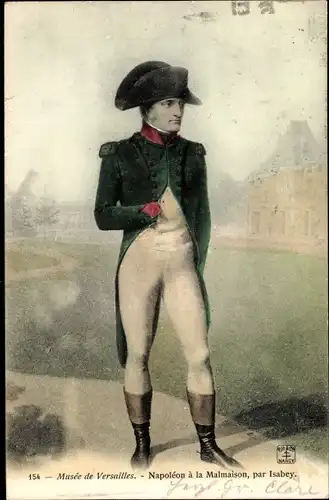 Künstler Ak Isabey, Napoleon a la Malmaison, Musee de Versailles