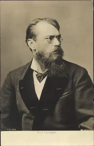 Ak Maler Franz von Lenbach, Portrait