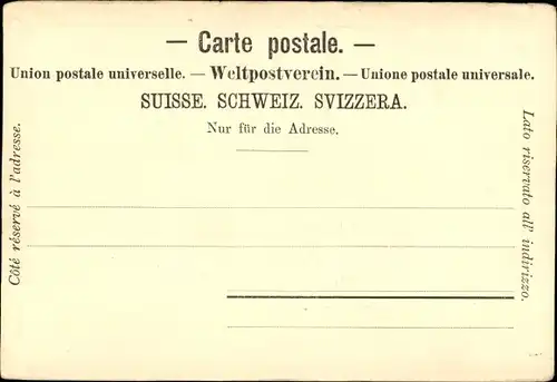 Ak Clarens Montreux Kanton Waadt, Totalansicht