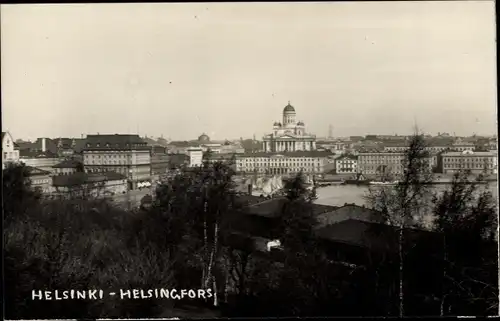 Foto Ak Helsinki Helsingfors Südfinnland, Gesamtansicht