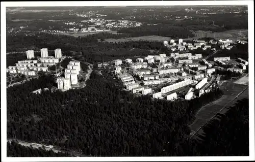 Ak Helsinki Helsingfors Südfinnland, Stadt aus der Vogelschau gesehen