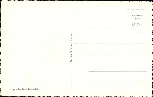 Ak Fribourg Freiburg Stadt Schweiz, Fontaine de la Vaillance et Pont du Gotteron