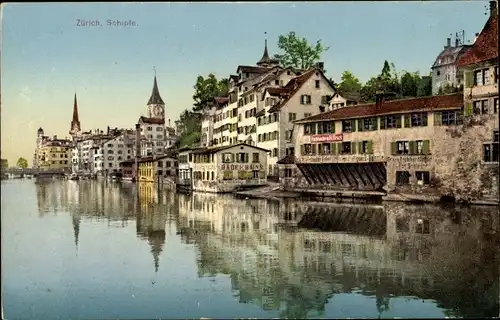 Ak Zürich Stadt Schweiz, Schipfe