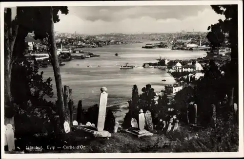 Ak Konstantinopel Istanbul Türkei, Eyip Corne d'Or