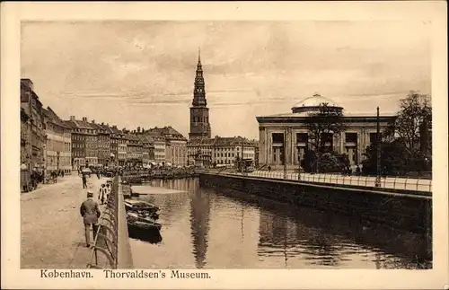 Ak København Kopenhagen Dänemark, Thorvaldsen's Museum