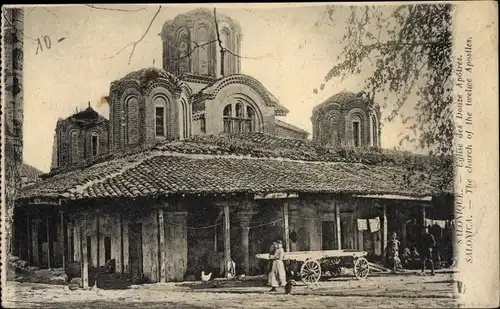 Ak Saloniki Thessaloniki Griechenland, Eglise des douze Apotres