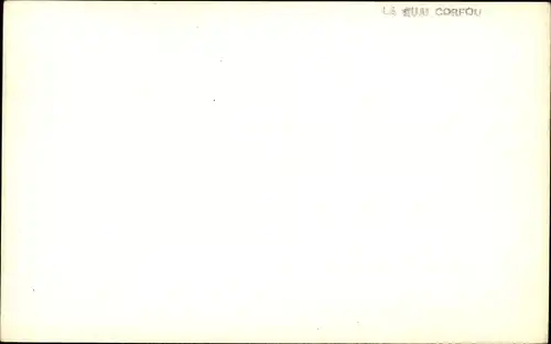 Foto Ak Korfu Griechenland, La Quai