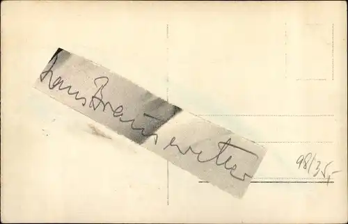 Ak Schauspieler Hans Brausewetter, Portrait, Autogramm