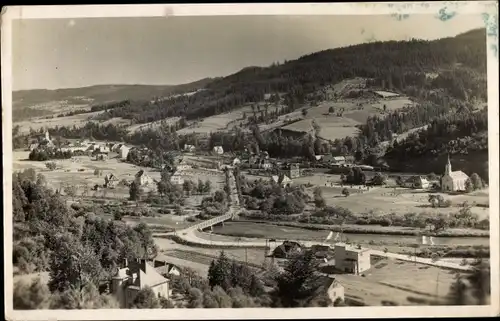 Ak Wisła Weichsel Schlesien, Teilansicht