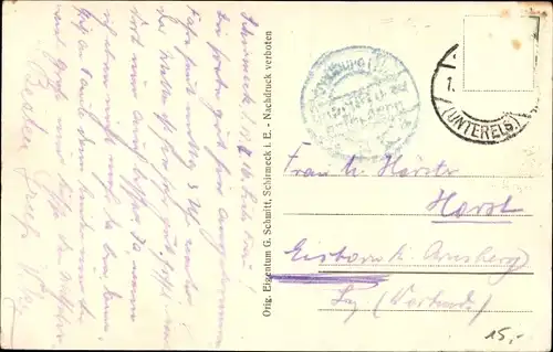 Ak Schirmeck Elsass Bas Rhin, Bahnhofstraße, Hotel Volt