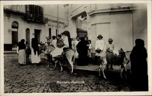 Ak Asunción Paraguay, Mercado