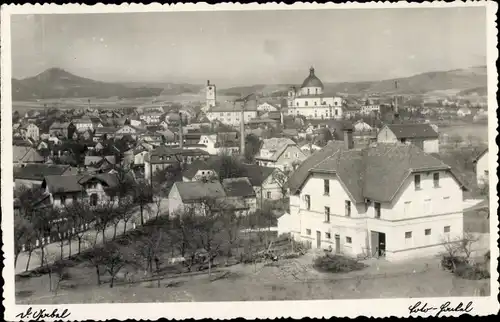 Foto Ak Jablonné v Podještědí Deutsch Gabel Region Reichenberg, Gesamtansicht