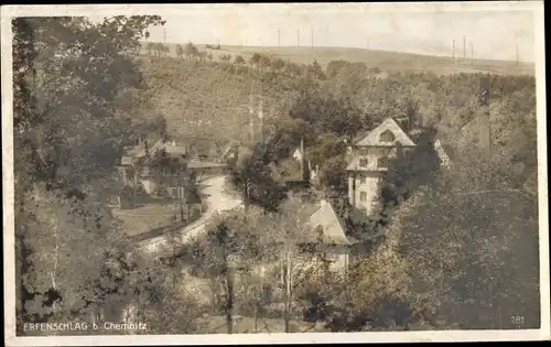 Foto Ak Erfenschlag Chemnitz in Sachsen, Panorama