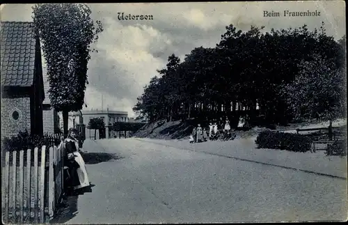 Ak Uetersen in Schleswig Holstein, Frauenholz