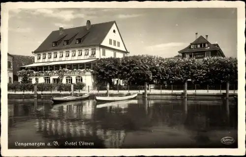 Ak Langenargen Baden Württemberg, Hotel Löwen