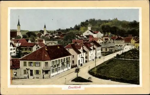 Ak Leutkirch im Allgäu Württemberg, Blick auf den Ort