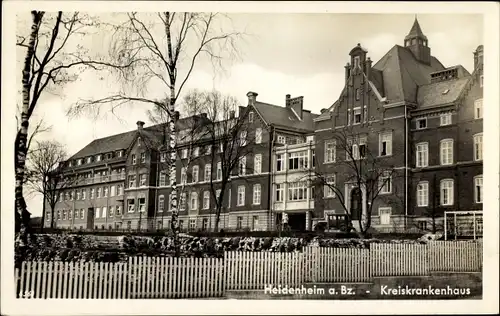 Ak Heidenheim an der Brenz Württemberg, Kreiskrankenhaus