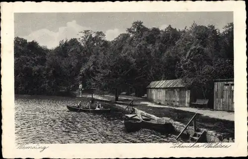 Ak Wemding in Schwaben, Lohweiher Waldsee