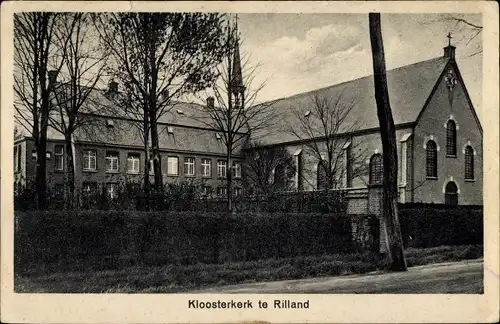 Ak Rilland Reimerswaal Zeeland Niederlande, Kloosterkerk